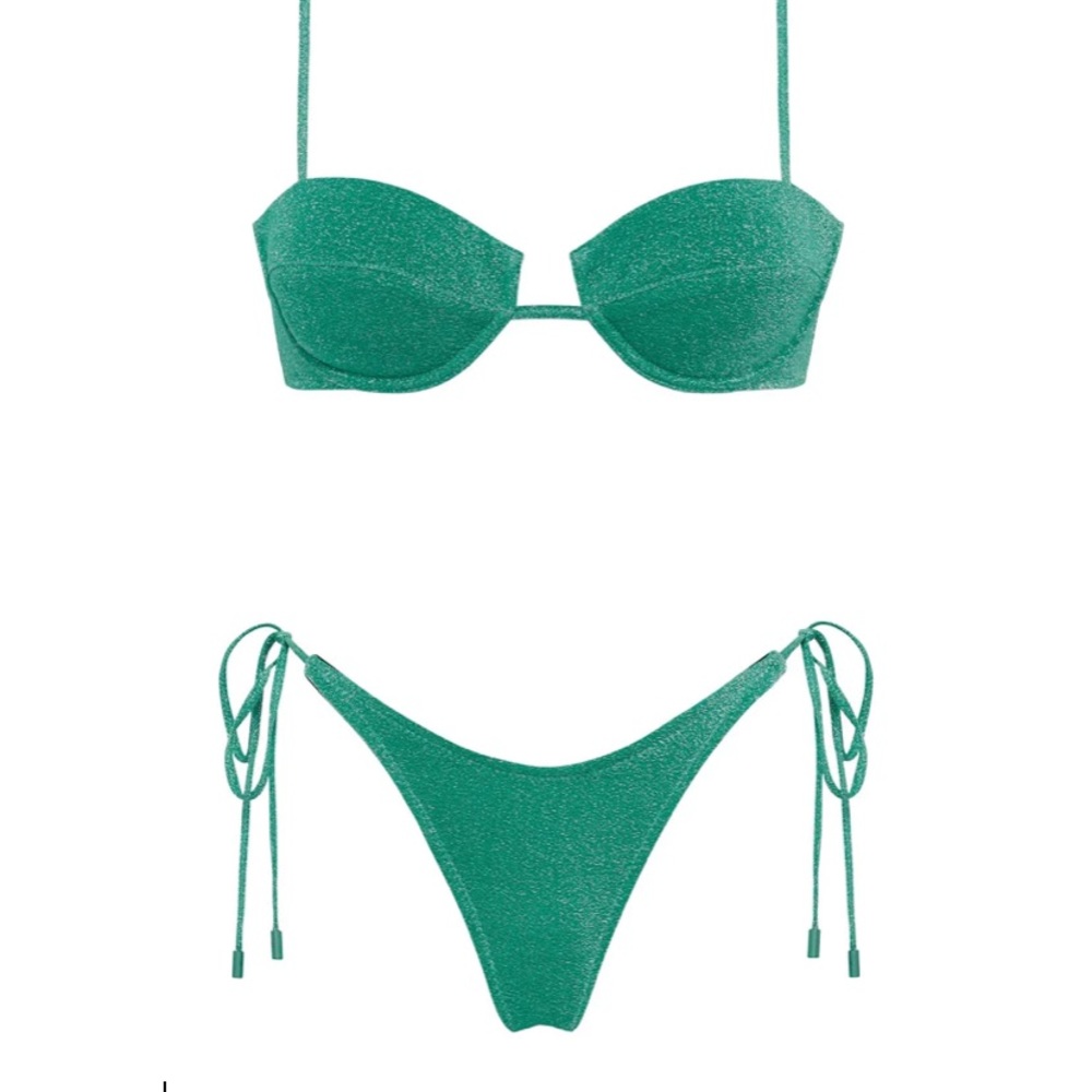 Triangl Swimwear Green Bikini